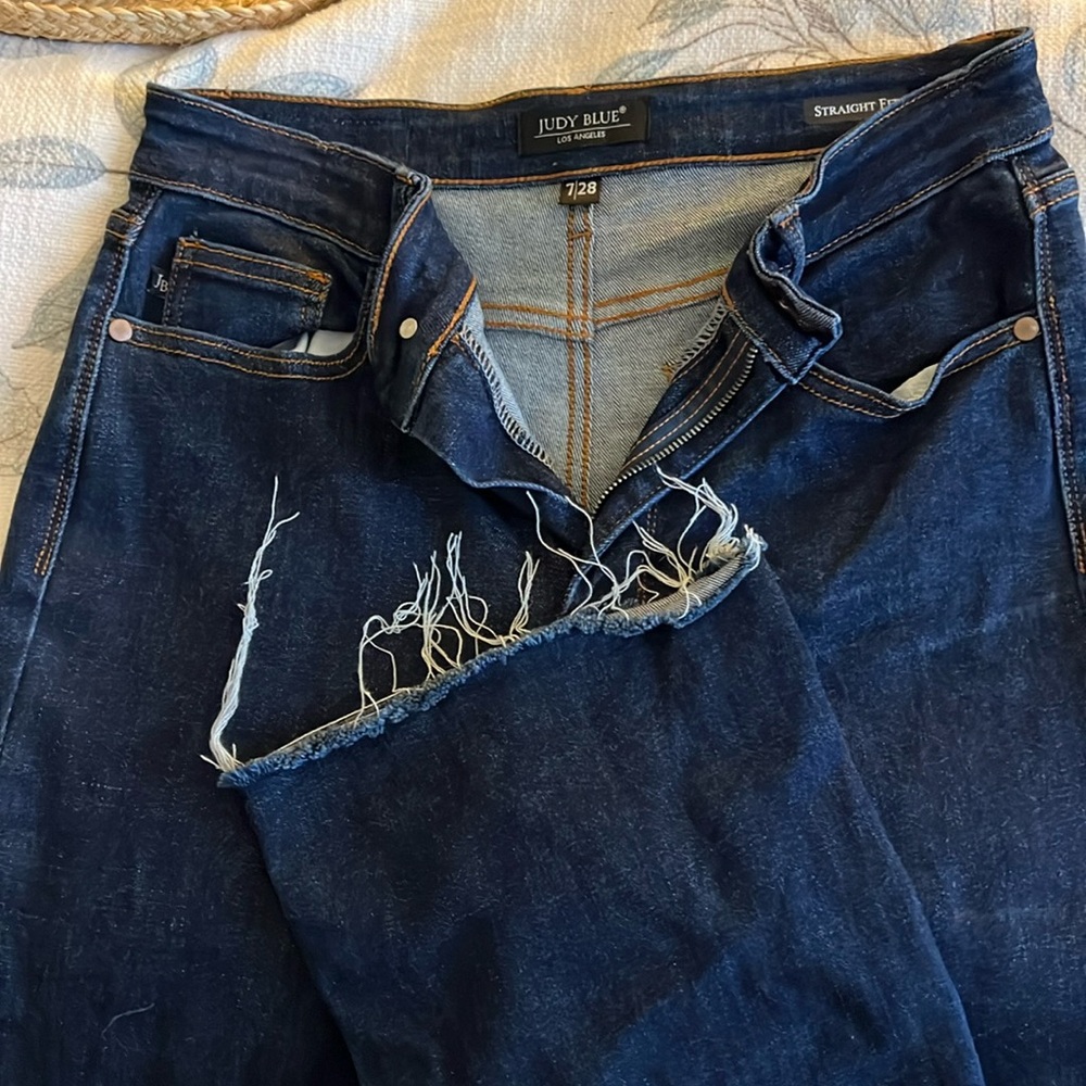 Judy Blue straight fit wide leg